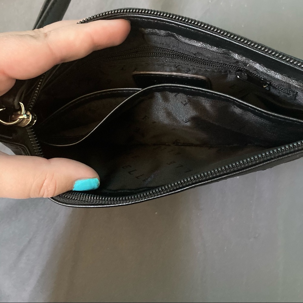ELLE Brand Ruffle Clutch - Picture 6 of 6